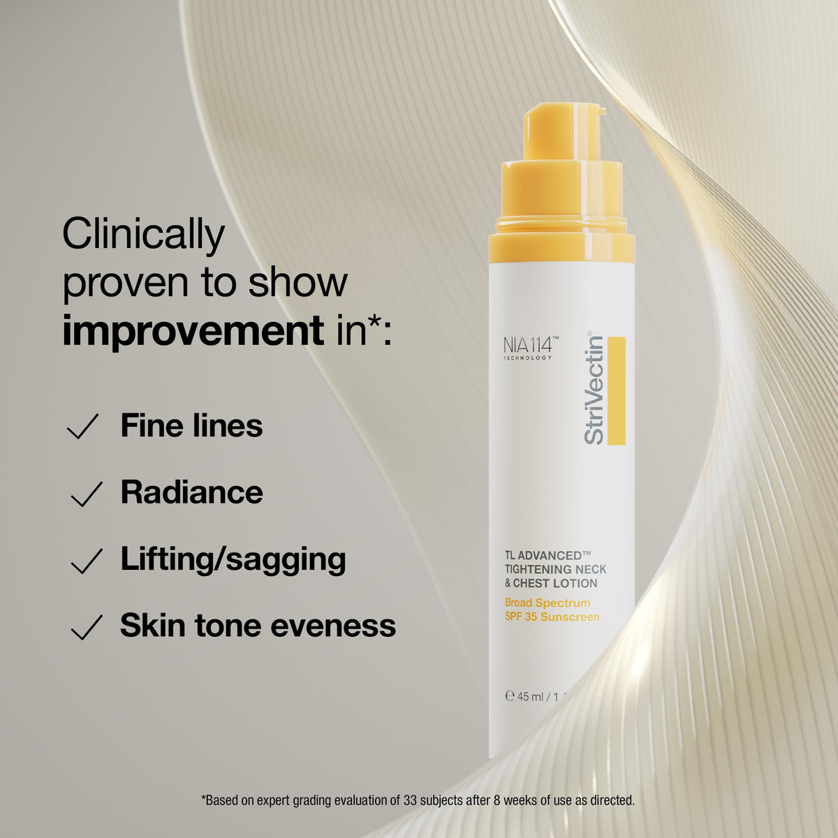 StriVectin Tighten and Lift Advanced Neck Cream PLUS with Alpha-3 Peptides for Neck and Décolleté, Smoothing Look of Wrinkles and Fine Lines, Improves Crepey Skin and Vertical Lines