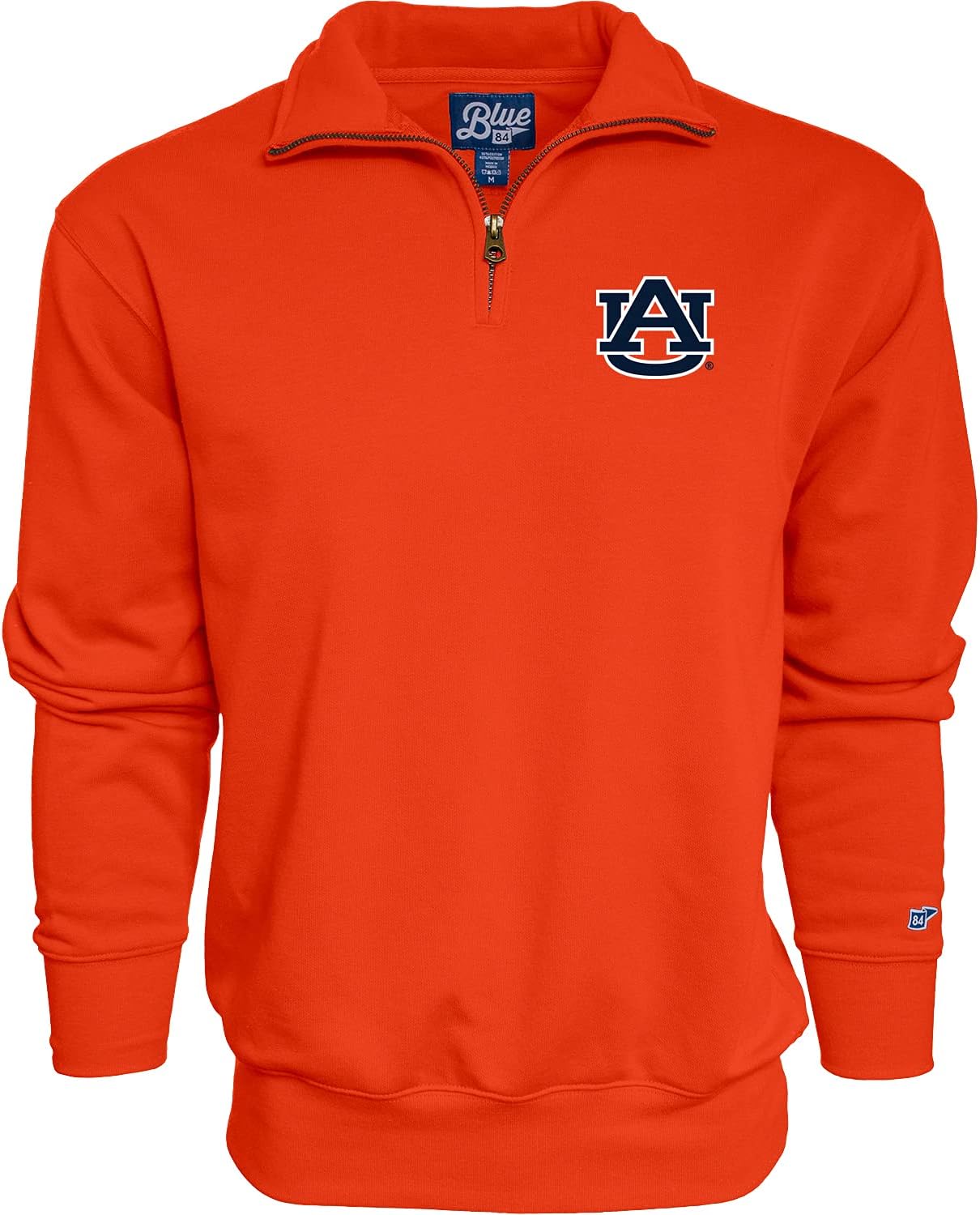 Blue 84 NCAA mens Quarter Zip Sweatshirt Icon
