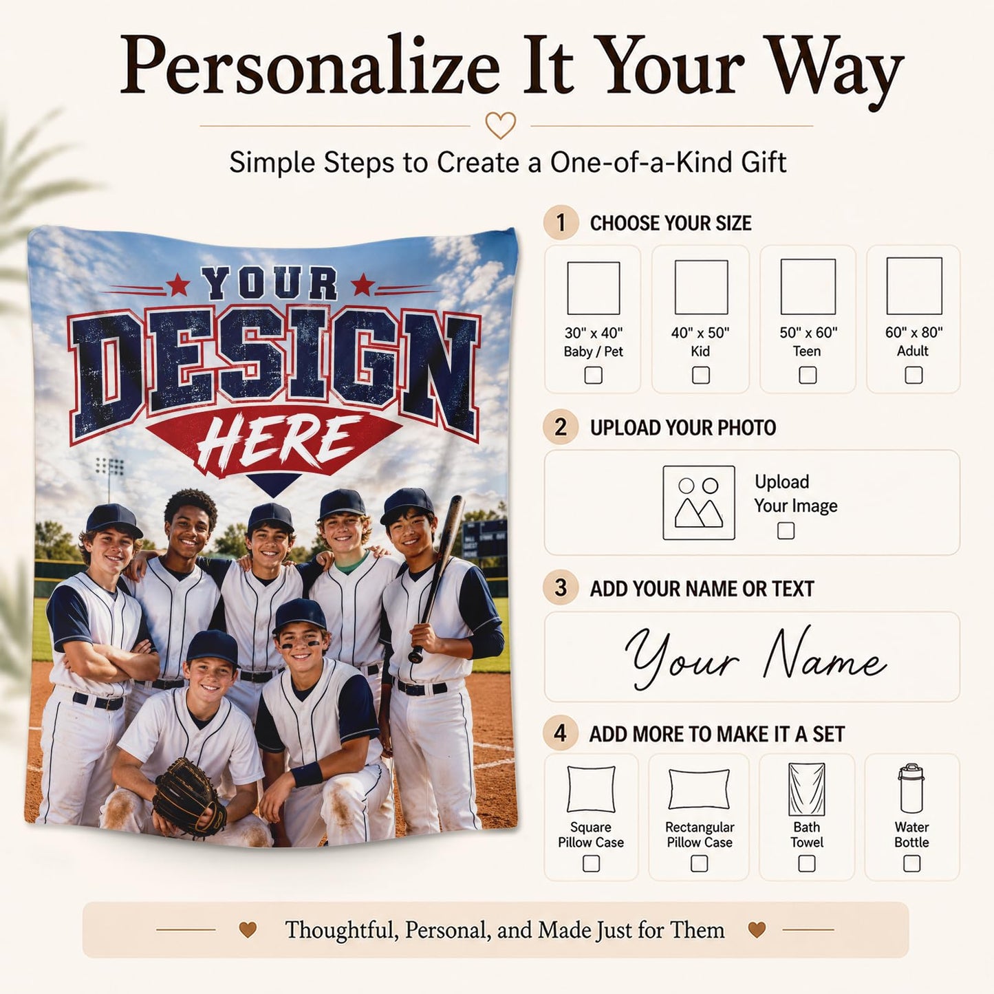 Kids Blanket Custom Baseball Blankets, Splashed Ink Throw Bed Travel