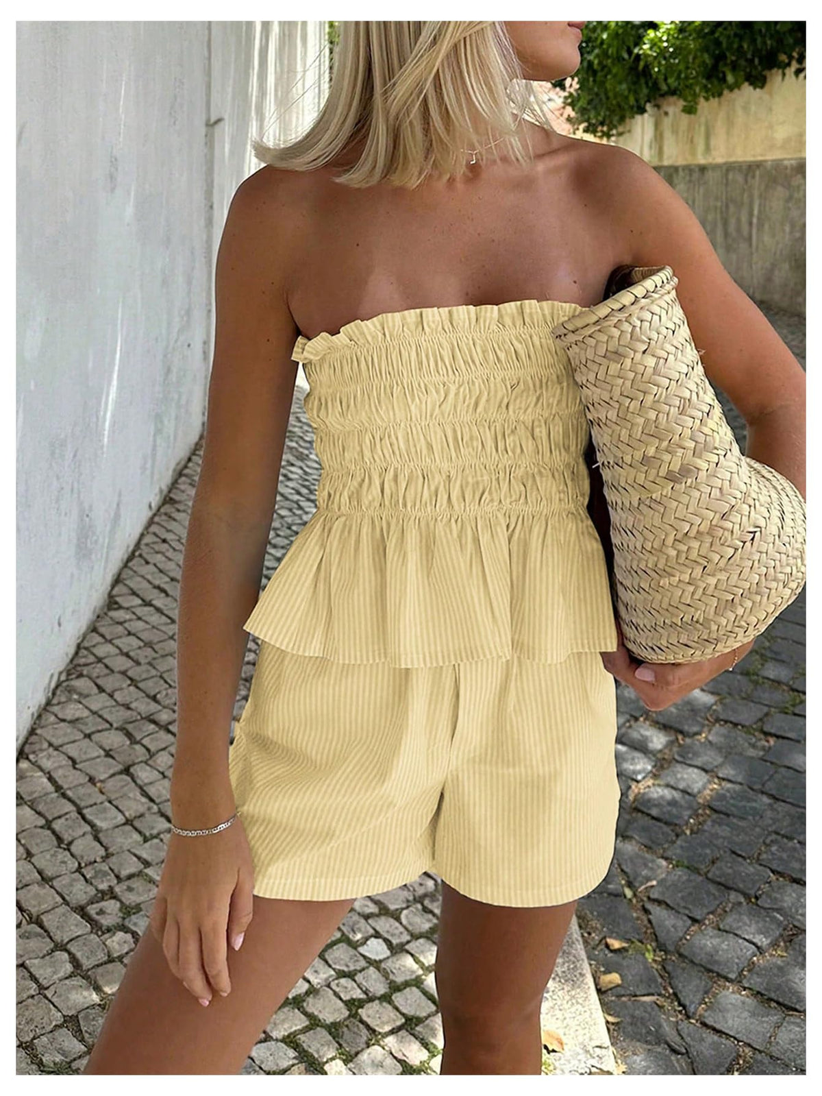 SOLY HUX Women's 2 Piece Vacation Outfit