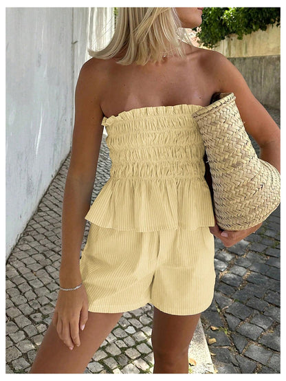 SOLY HUX Women's 2 Piece Vacation Outfit