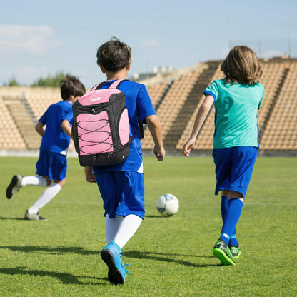 Soccer Backpack,Soccer Bag with Ball Holder and Shoe Compartment