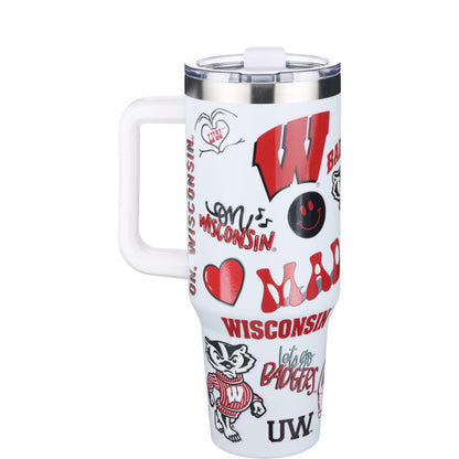 The Memory Company Officially Licensed NCAA - Texas A&M University 40oz Team Spirit Game Day Tumbler