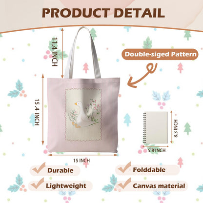 Striped series canvas bags