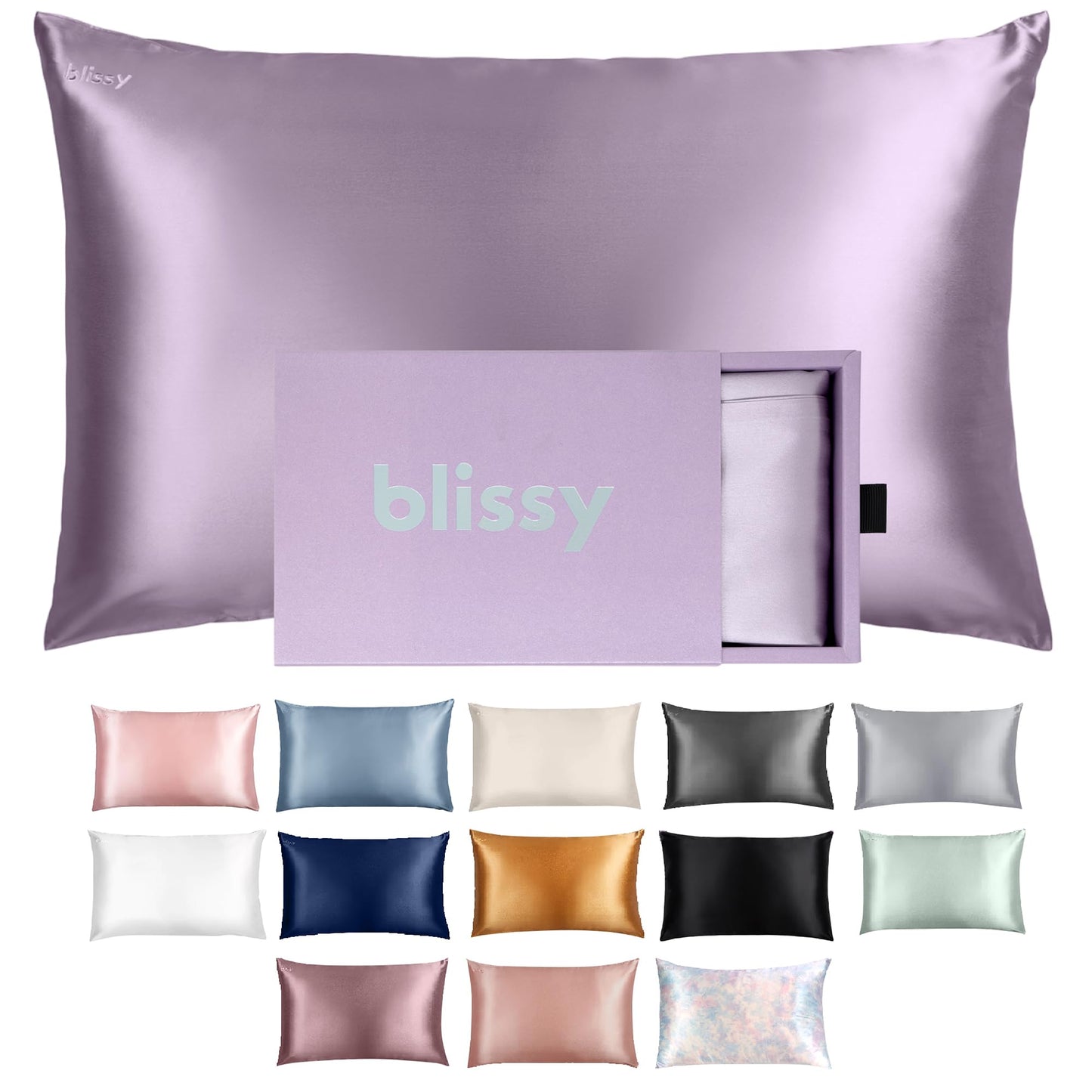 Blissy Silk Pillowcase - 100% Pure Mulberry Silk