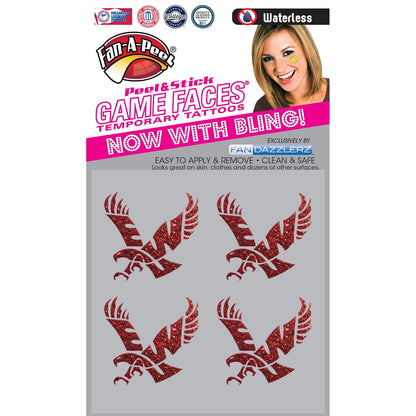 Alabama Waterless Temporary Tattoos - Hypoallergenic Peel and Stick Waterproof Temporary Tattoos - Officially Licensed