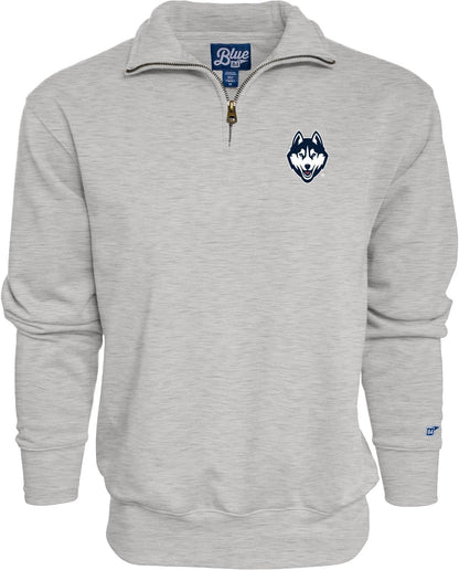 Blue 84 NCAA mens Quarter Zip Sweatshirt Icon