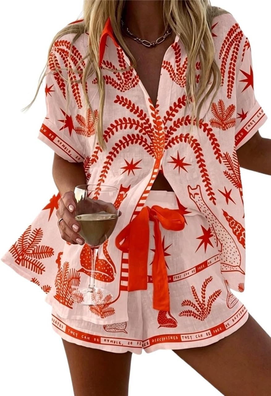 Women's Graffiti Graphic 2 Piece Outfits