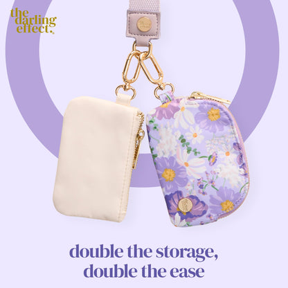 The Darling Effect Dynamic Duo Pouch Wristlet