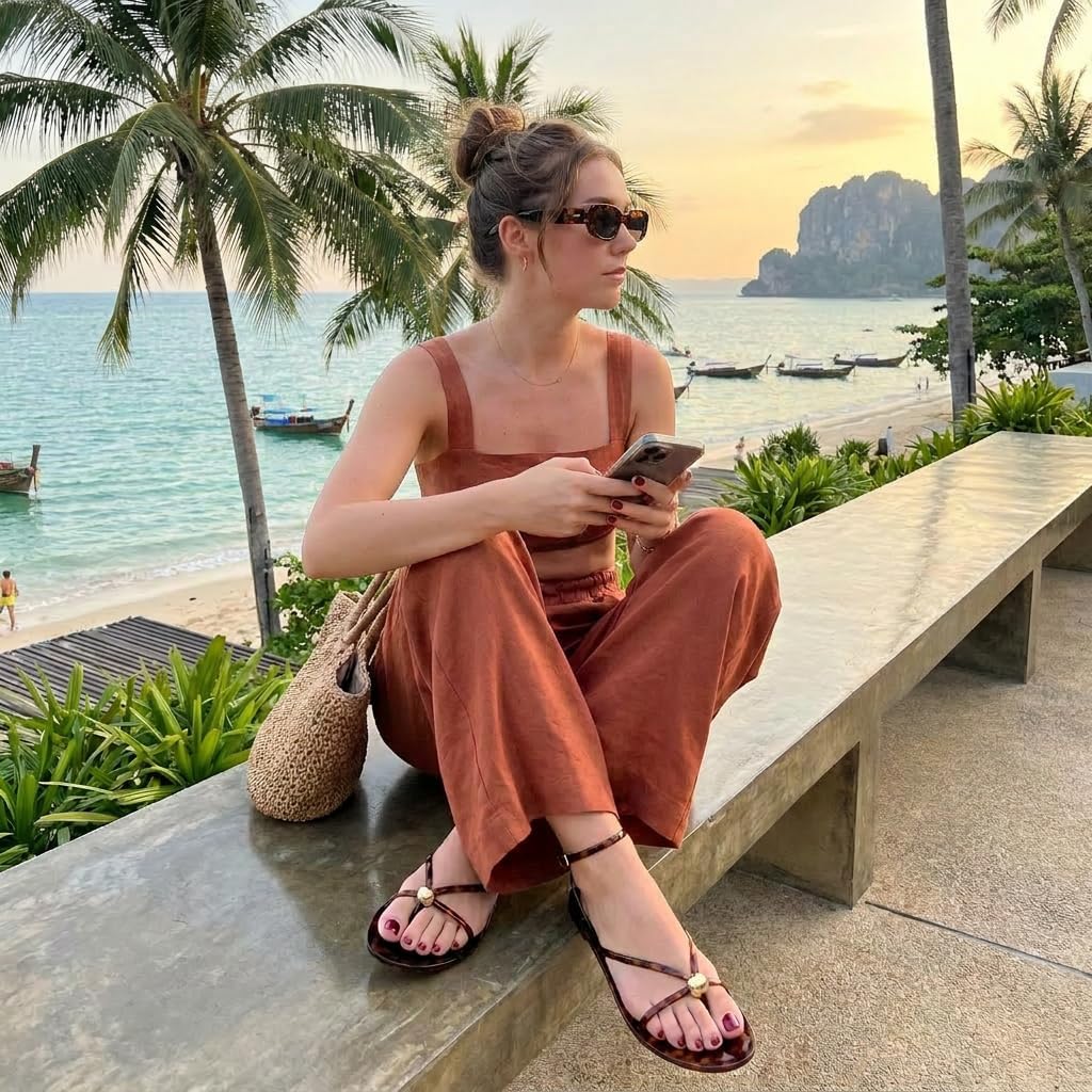 CUSHIONAIRE Vita Jelly Sandals