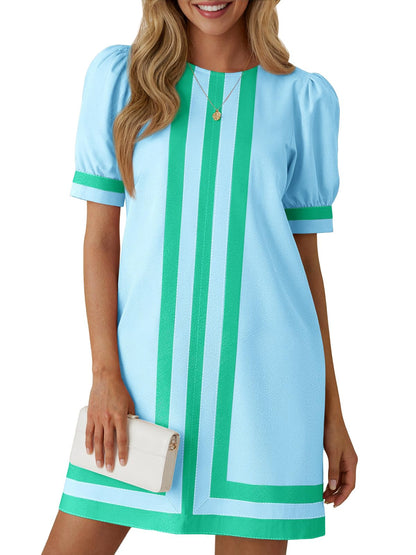 Wenrine Womens Summer Mini Dress