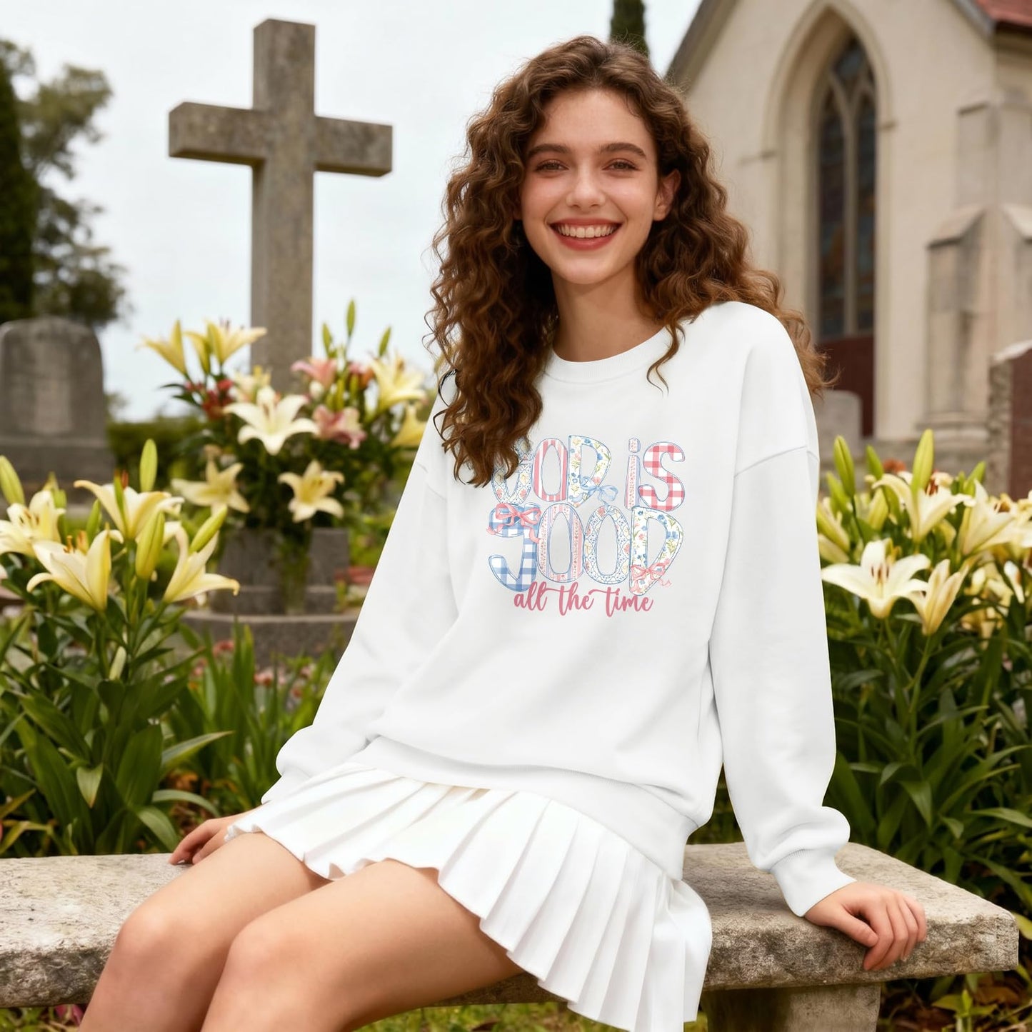 God Is Good Sweatshirts for Women