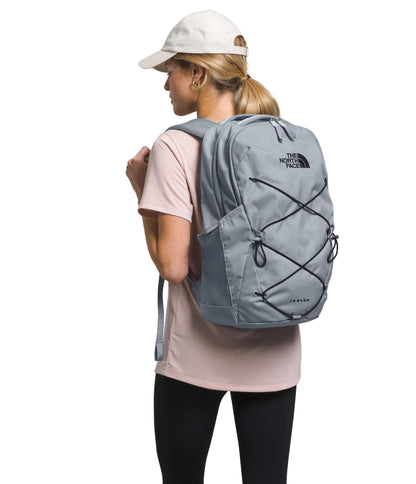 The North Face Jester Everyday Laptop Backpack - Commuter Daypack, Water Repellent, Laptop Sleeve, Lunar Blue/Fizz Lime, One Size