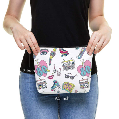 Funny gift Friend makeup bag, Best friend Cosmetic Bag, Friends Theme Natural Reusable Eco-Friendly Makeup Bag Gifts, for Women Men Best Friends Birthday Christmas Gift