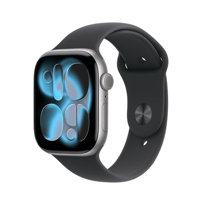 Apple Watch Series 11 [GPS 42mm] Smartwatch with Rose Gold Aluminum Case with Light Blush Sport Band - S/M. Sleep Score, Fitness Tracker, Health Monitoring, Always-On Display, Water Resistant