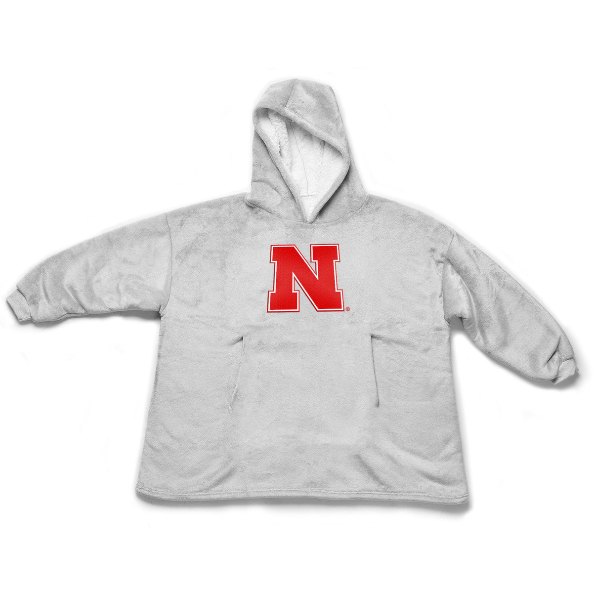 Northwest NCAA unisex-adult Hoodler Oversized Sherpa Pullover