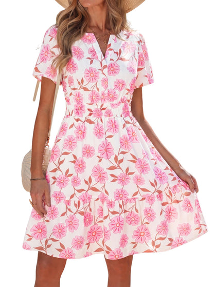 popvil Women Summer Short Dress