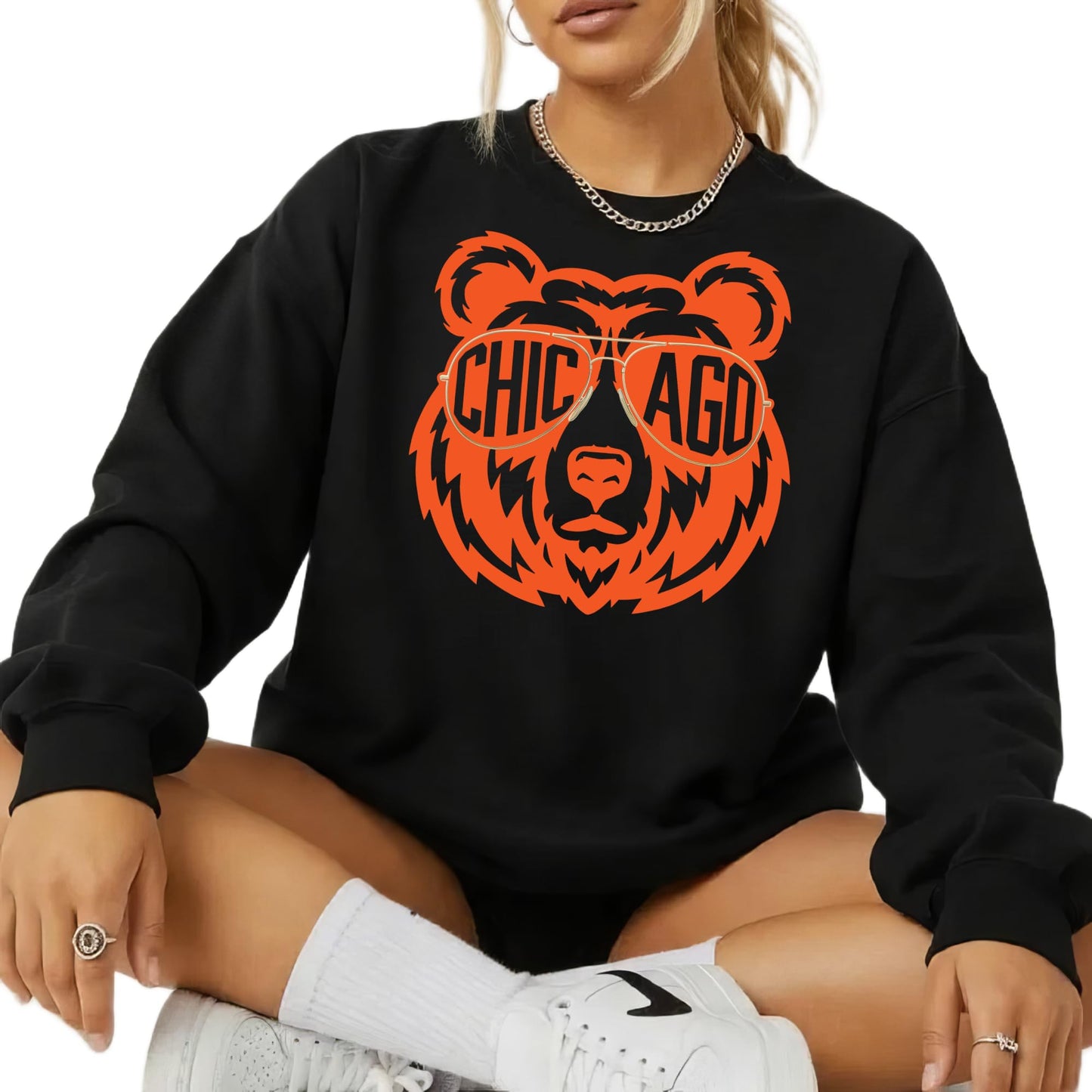 Chicago Fan Gift Apparel Team Mascot Sweatshirt