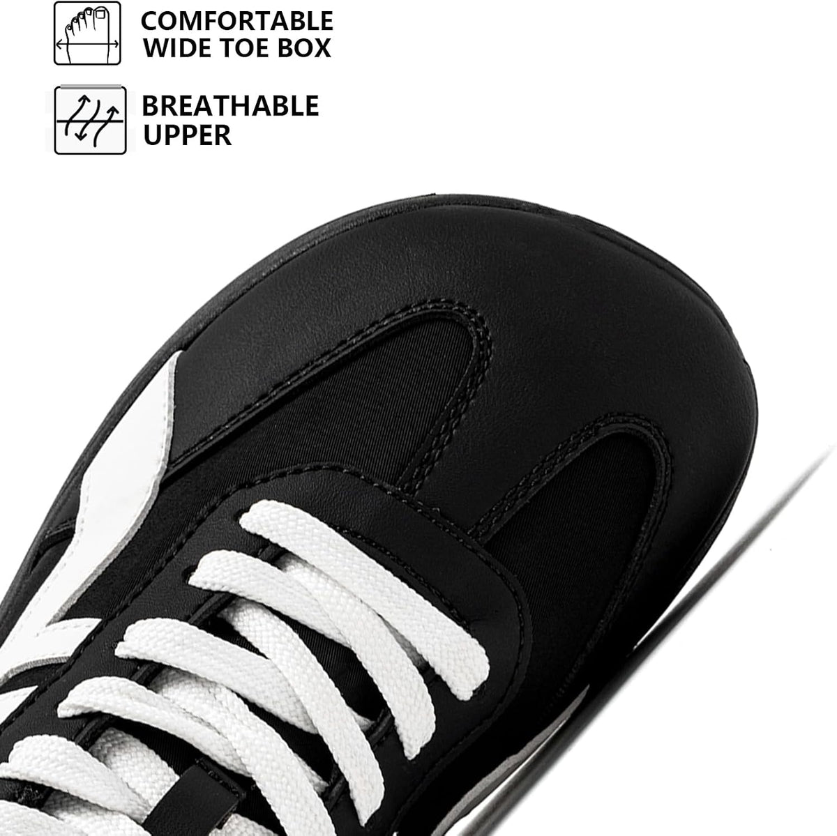 HOBIBEAR Unisex Barefoot Shoes, Wide Toe Box, Lightweight Casual Sneakers