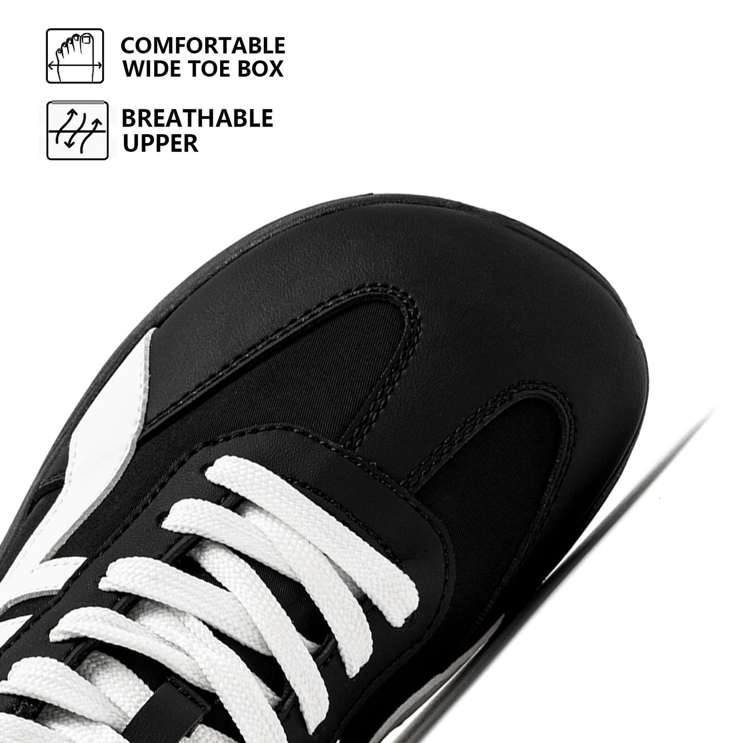 HOBIBEAR Unisex Barefoot Shoes, Wide Toe Box, Lightweight Casual Sneakers