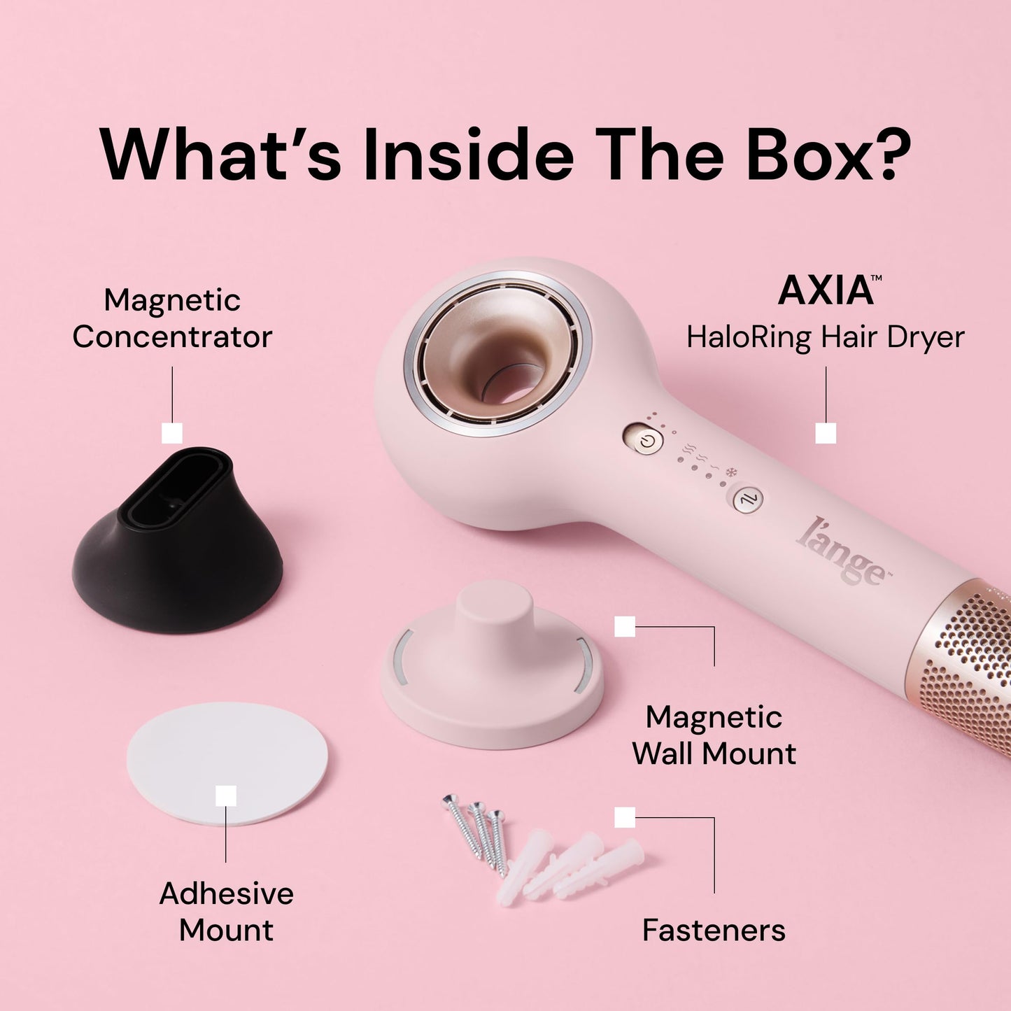 L'ANGE HAIR Axia HaloRing Ionic Hair Dryer