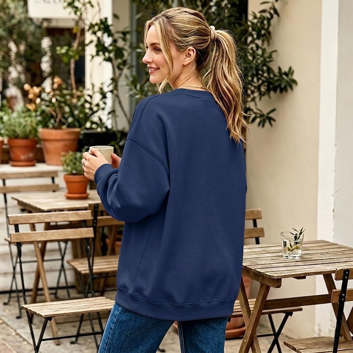 BeWithYou Christian Sweatshirts for Women -God is Good