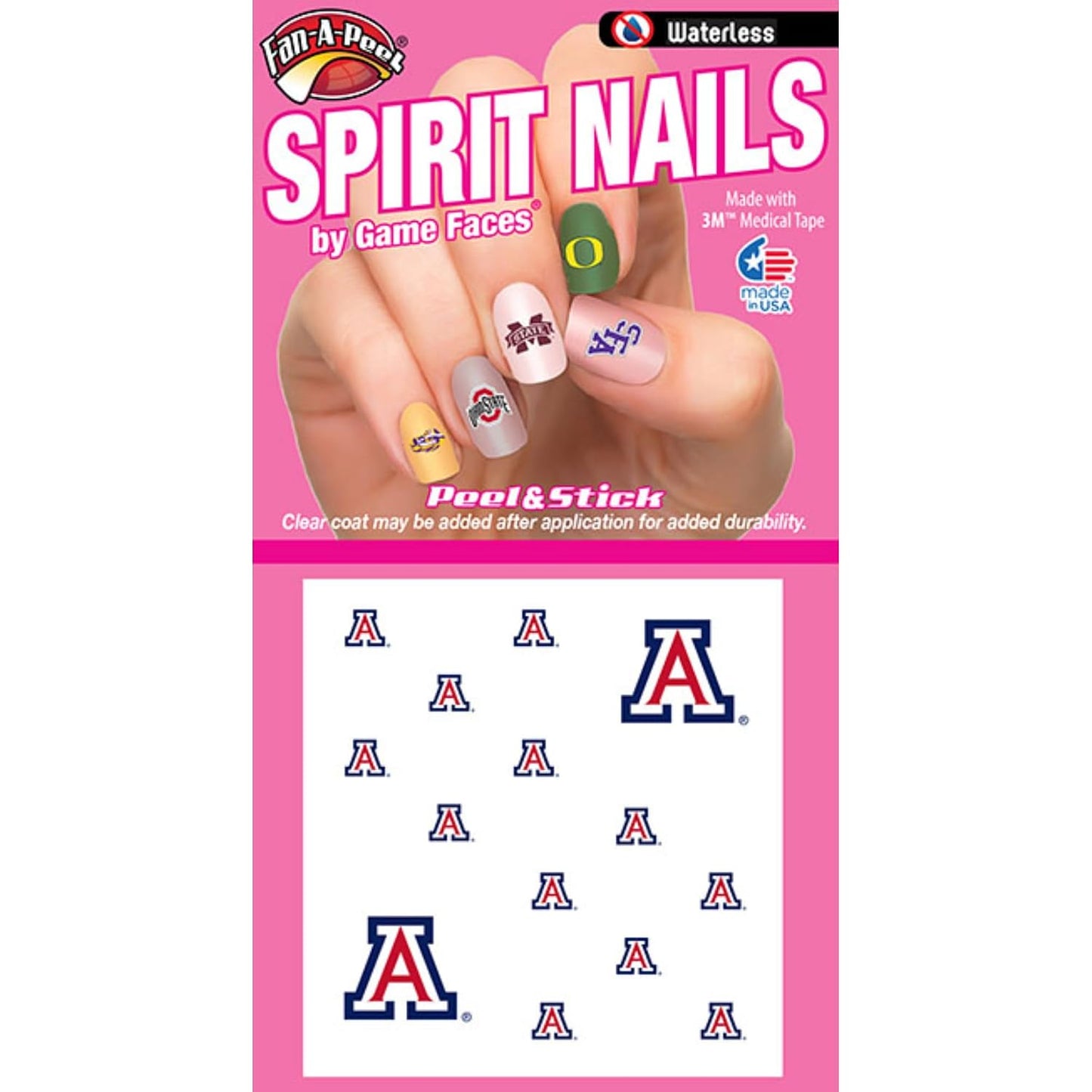 Alabama Waterless Temporary Tattoos - Hypoallergenic Peel and Stick Waterproof Temporary Tattoos - Officially Licensed
