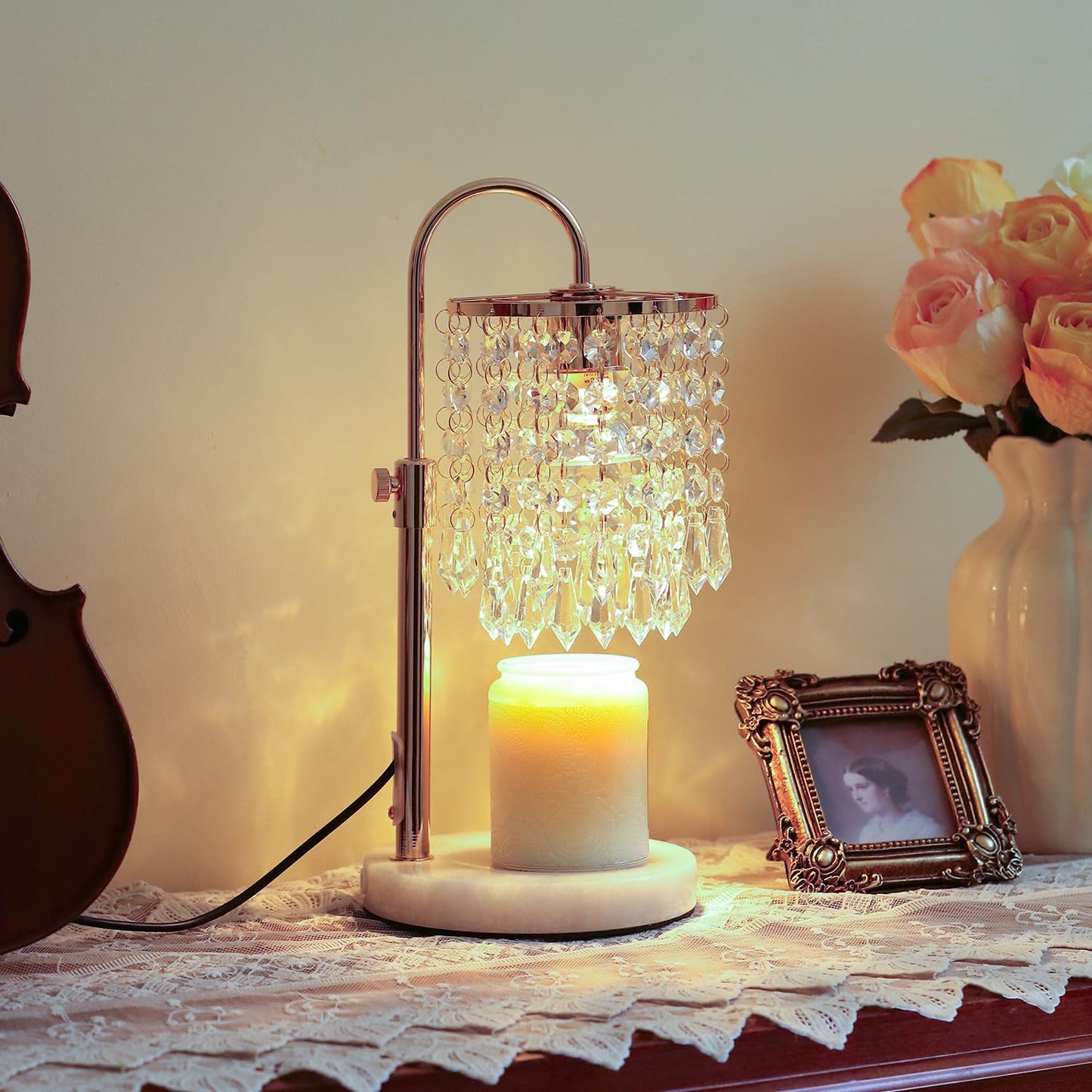 Candle Warmer Lamp with Timer & Dimmer