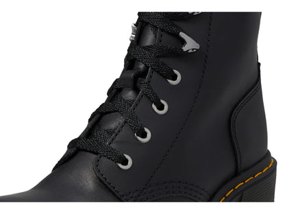 Dr. Martens Women's Jesy Leather Heeled Lace Up Boot
