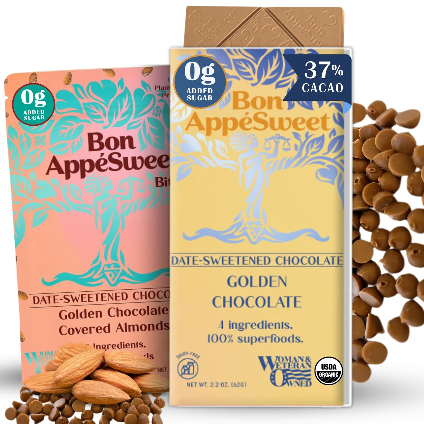 Bon Appesweet Date Sweetened Chocolate Variety