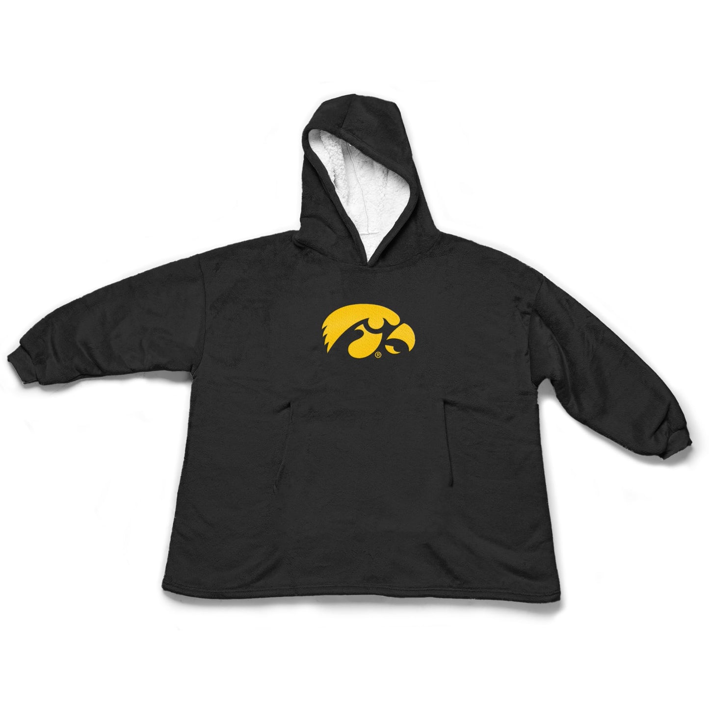 Northwest NCAA unisex-adult Hoodler Oversized Sherpa Pullover