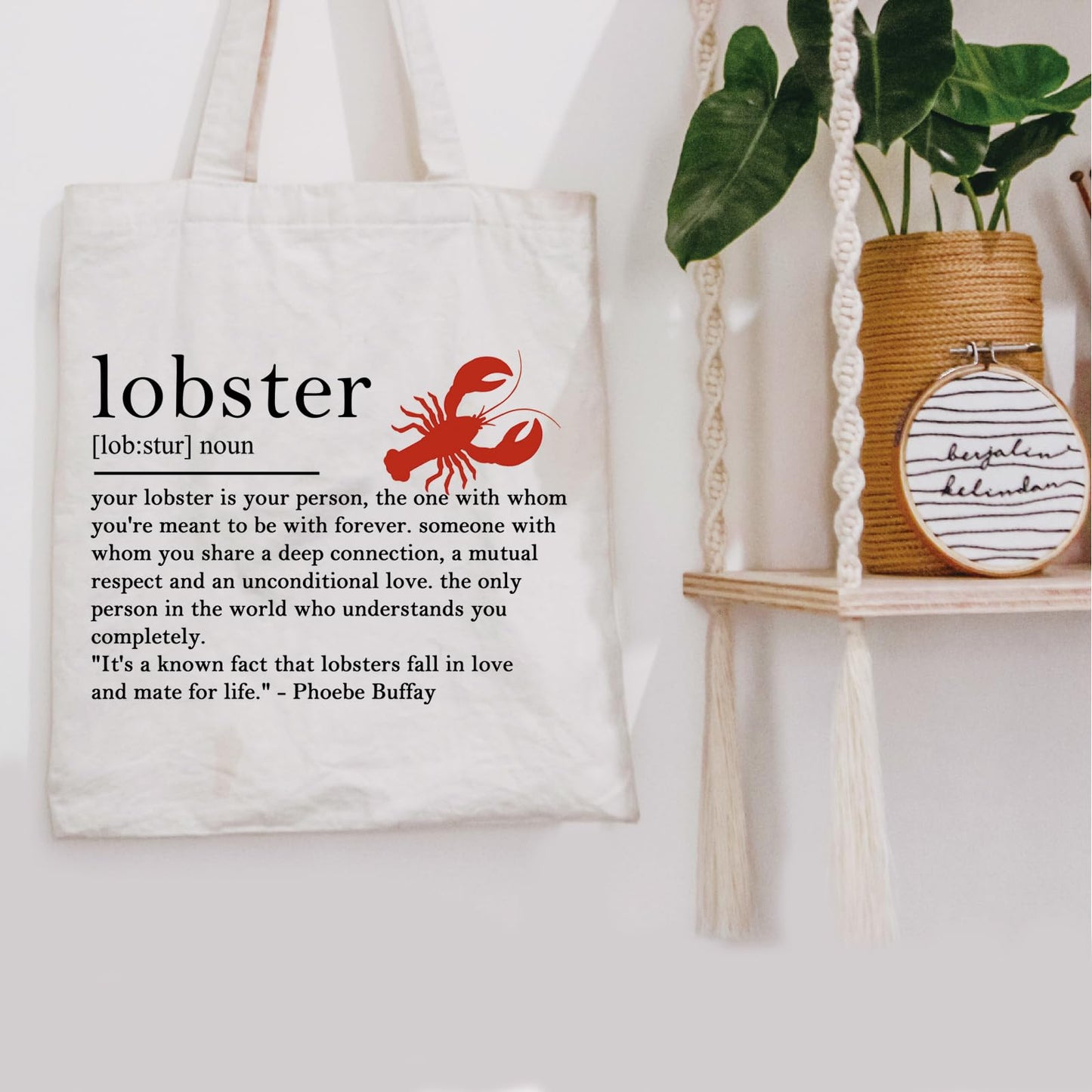 POFULL Lobster Lover Gift (F*R*I*E*N*D*S)