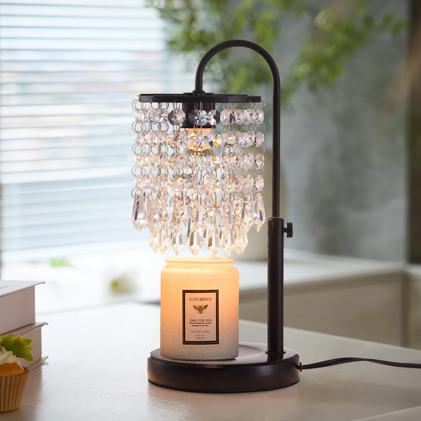 Candle Warmer Lamp with Timer & Dimmer