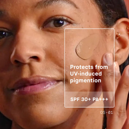 OneSkin FACE SPF OS-01 Peptide Broad Spectrum SPF 30+ Mineral Sunscreen- Scientifically Proven to Protect Skin from UV Aging, Includes Potent Antioxidants