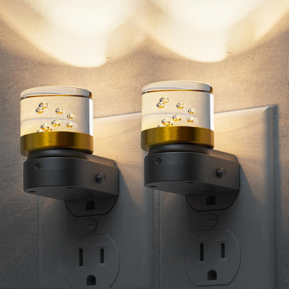 L LOHAS LED Night Light, Modern Night Lights Plug into Wall | 2 Pack