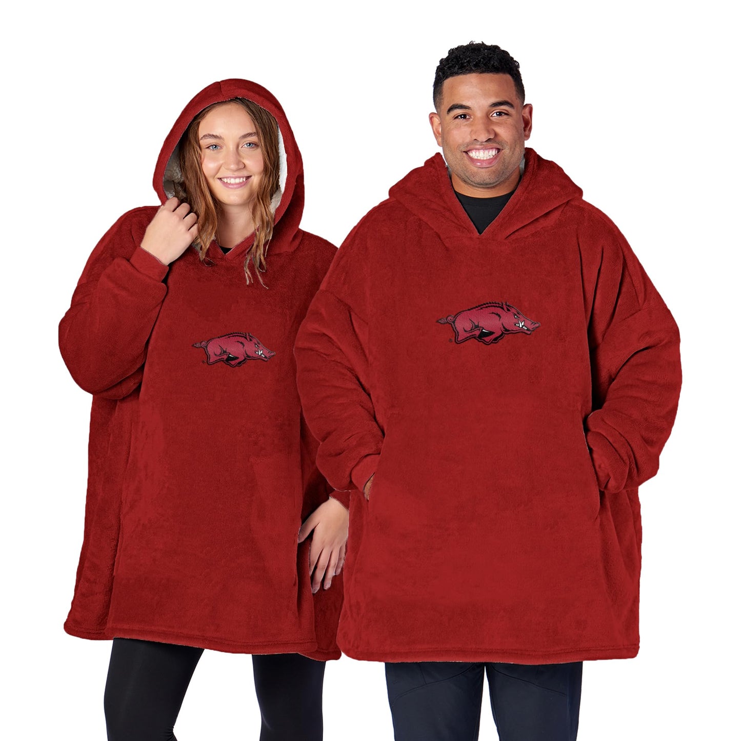 Northwest NCAA unisex-adult Hoodler Oversized Sherpa Pullover