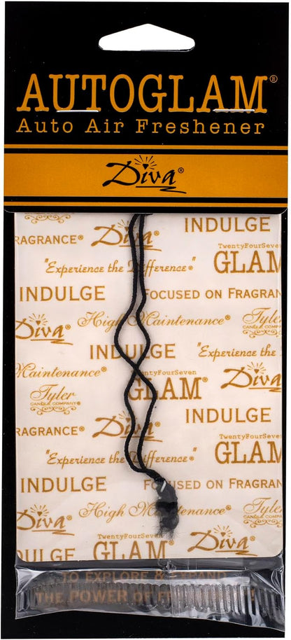 Tyler Candle Company - Diva Glamorous Gift Suite VI - (On Demand Room Spary, Glamorous Wash, Jar Candle, Autoglam)