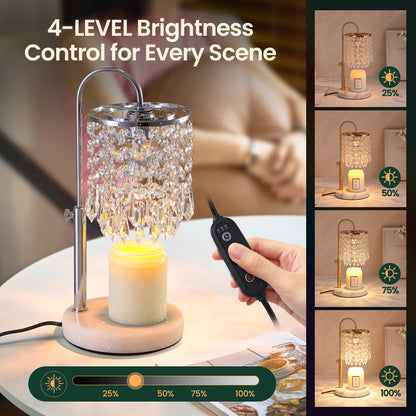 Candle Warmer Lamp with Timer & Dimmer