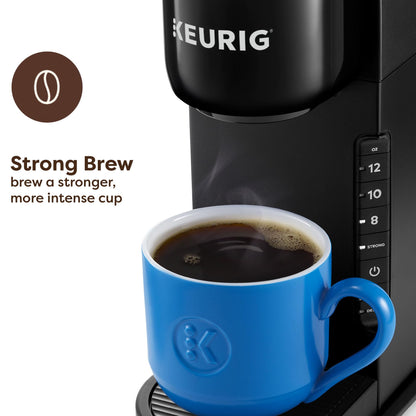 Keurig K-Express Single Serve K-Cup Pod Coffee Maker, 3 Brew Sizes, Strong Button Feature, 42oz Removable Reservoir, Island Berry
