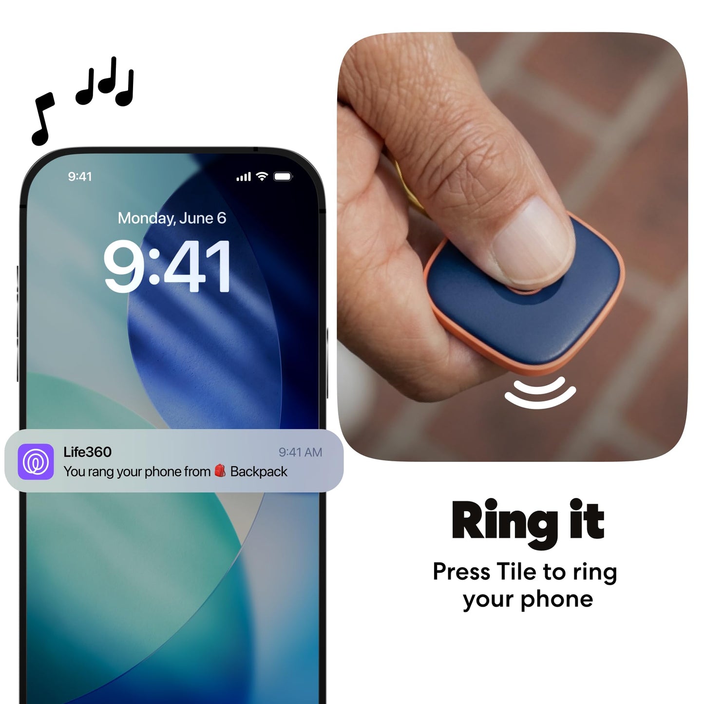 Life360 Tile - Bluetooth Tracker, Keys Finder and Item Locator for Keys, Bags and More. Phone Finder. Both iOS and Android Compatible. 1-Pack (Green Surf)