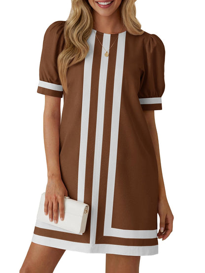 Wenrine Womens Summer Mini Dress