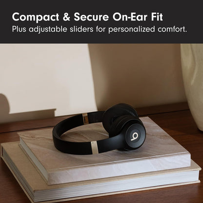 Beats Solo 4 - Wireless On-Ear Bluetooth Headphones, Up to 50-Hour Battery Life, Ultra-Lightweight Comfort, Powerful and Balanced Sound, Apple & Android Compatible - Amazon Exclusive Metallic Pink