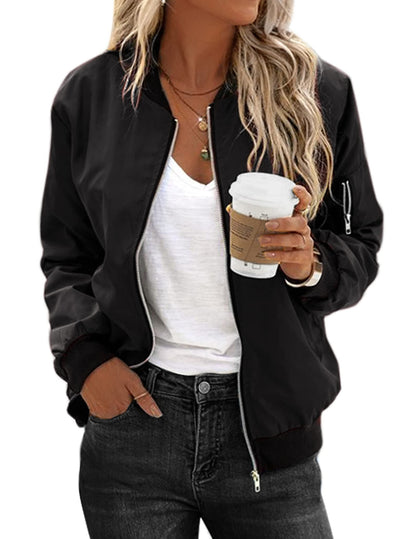 Zeagoo Women Bomber Jacket