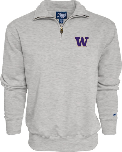 Blue 84 NCAA mens Quarter Zip Sweatshirt Icon