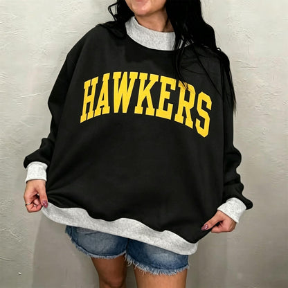 Personalized College Team Reversible Mockneck Sweatshirt, Custom Name with Font & Color Choices