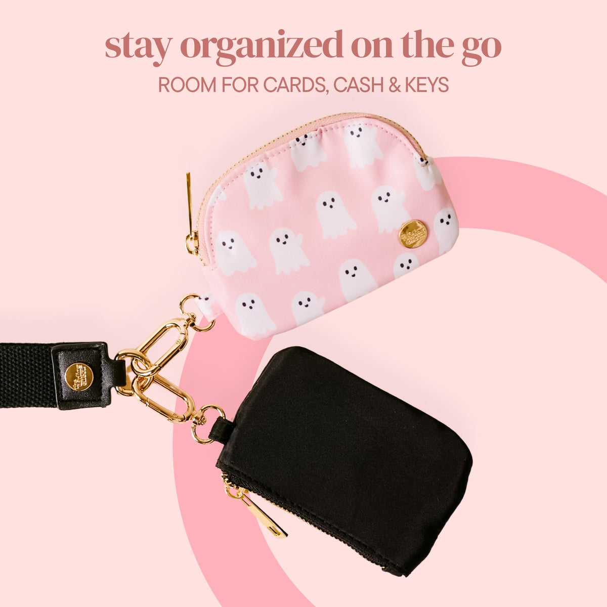 The Darling Effect Dynamic Duo Pouch Wristlet