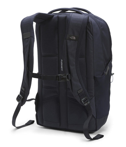 The North Face Jester Everyday Laptop Backpack - Commuter Daypack, Water Repellent, Laptop Sleeve, Lunar Blue/Fizz Lime, One Size