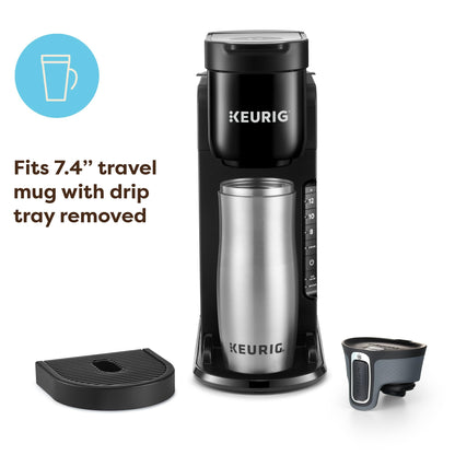 Keurig K-Express Single Serve K-Cup Pod Coffee Maker, 3 Brew Sizes, Strong Button Feature, 42oz Removable Reservoir, Island Berry