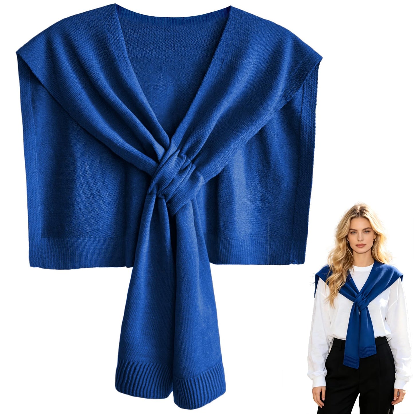 huablo Women's Fashion Knitted Shawl