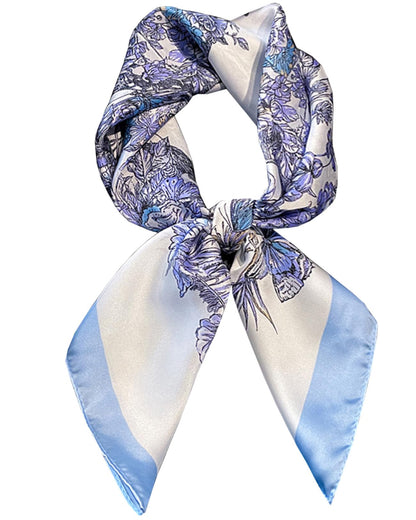 Satin Bandana Headscarf for Women Silky Hair Scarves for Fashion Lightweight